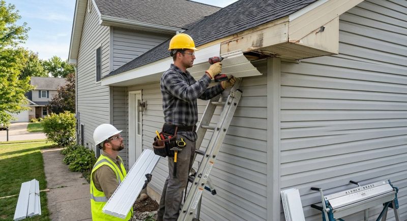 Soffit Vents Installation in Conroe, TX